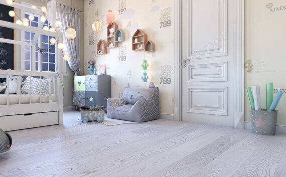 Паркетная доска PolarWood FP ДУБ ELARA WHITE MATT 138